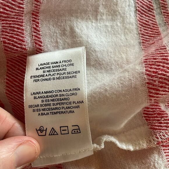 Velvet By Graham & Spencer maxidress sundress  red/white size Small - Picture 7 of 11